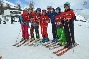Quinta semana del plan de esquí "Aprendiendo en la Nieve"