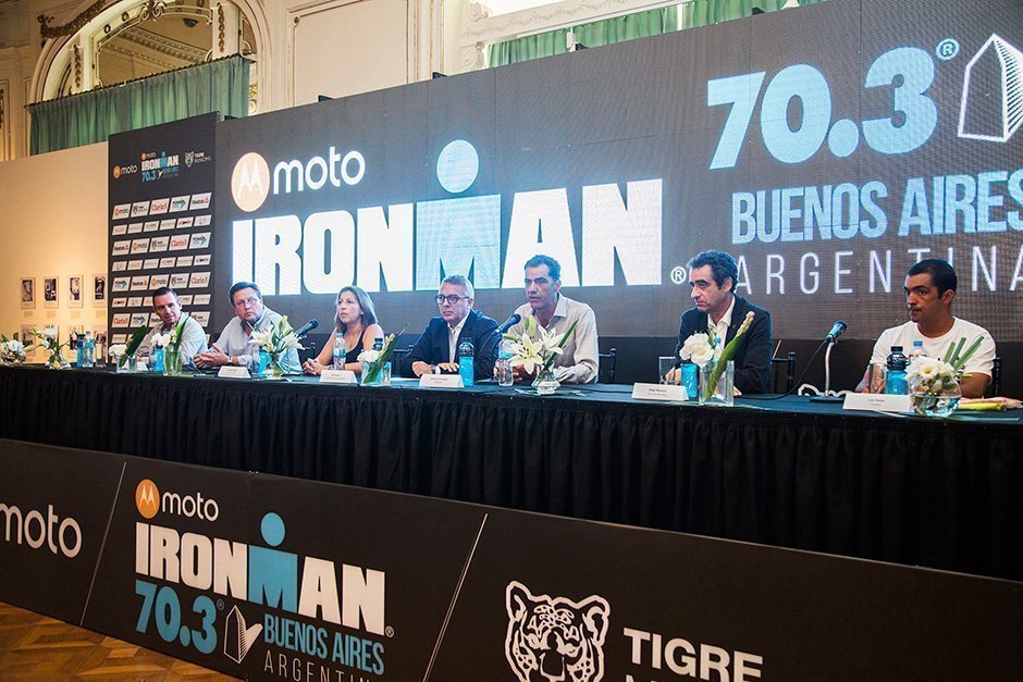 Se presentó el Ironman 70.3 Buenos Aires 2017